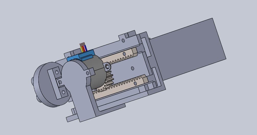 Robotic Arm with Gripper for Box Picking